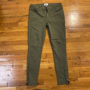 Army green pants